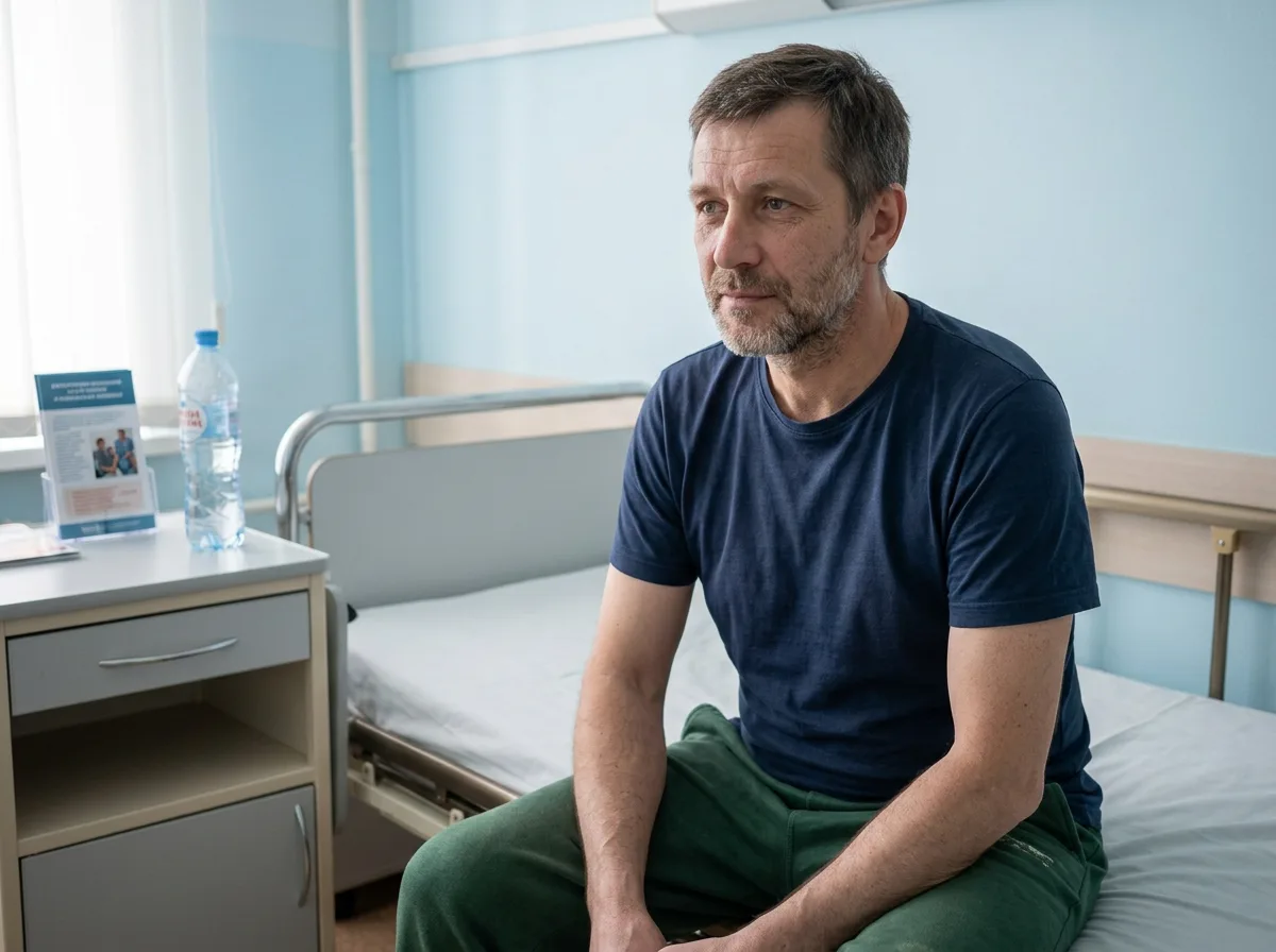 Аватар пациента Павла Р. — мужчина около 48 лет из Самары, отзыв о лечении в стационаре наркологической клиники